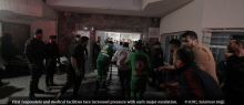 First reponders and medical facilities face increased pressure with each major escalation