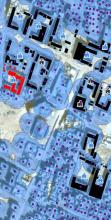 Verification of damages to schools based on proximity to damaged sites