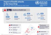 Impact of health attacks in the Gaza Strip 12 Feb