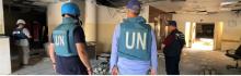 UN mission to northern Gaza, 15 April 2024. Photo by WHO