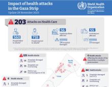Impact of health attacks in the Gaza Strip NOV 28