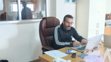 Hani in his office | © HI