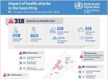 Impact of health attacks in the Gaza Strip 18 Jan 2024