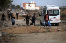 Palestinians are forcibly displaced from their homes in Gaza. (Credit: Mohammed Zaanoun)